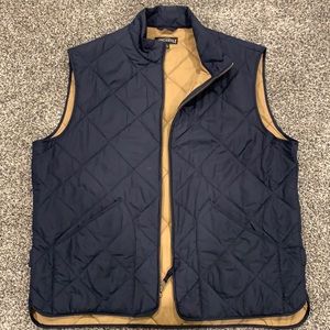 J. Crew Pleated Vest, Men’s XL